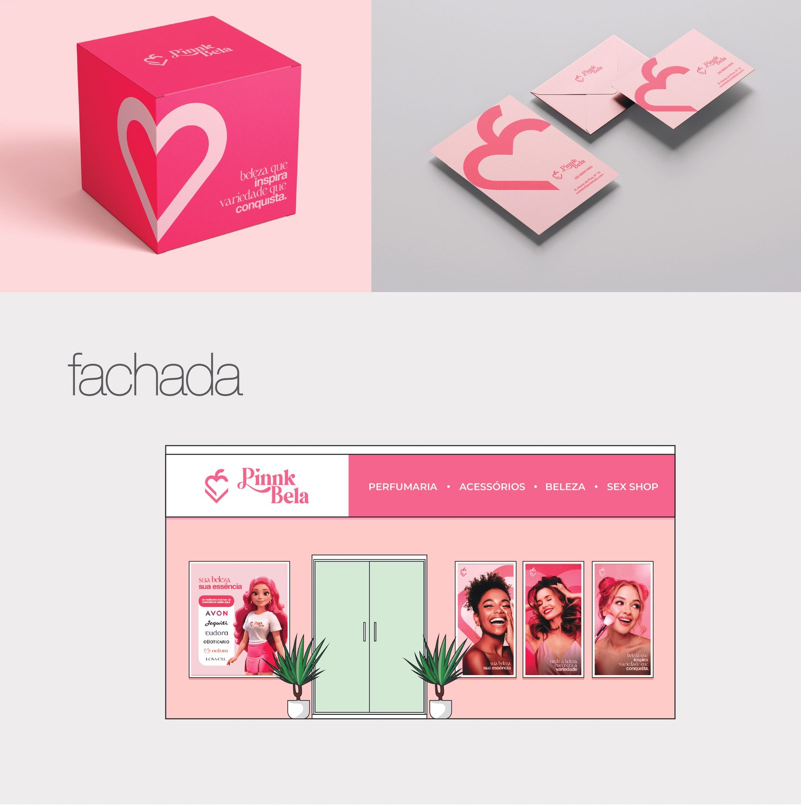 Pinnk Bella, identidade visual: apresentação da marca, parte 9 de 13